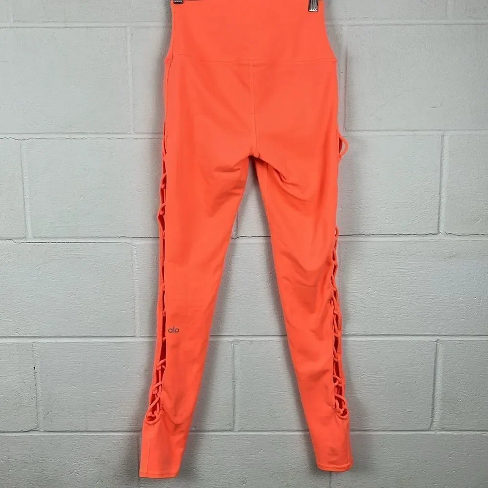 Alo Yoga women’s interlace legging in starburst performance cutout size XS